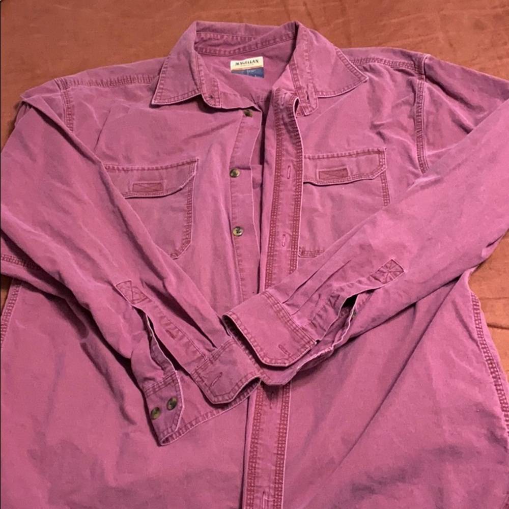 magellan cotton long sleeve large for men & women